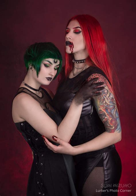 goth lesbians porn